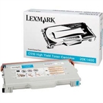 Lexmark 20K1400 toner cartridge cyaan hoge capaciteit (origineel)